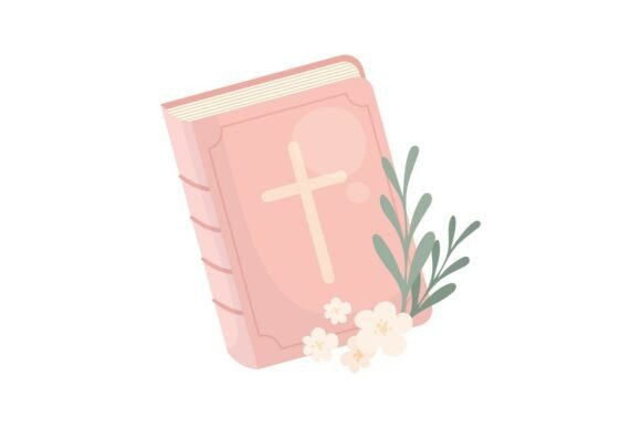 Floral Bible Graphics for Crafts