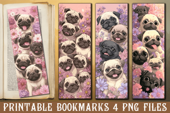 Kawaii Pug Graphics for Crafts: A Review