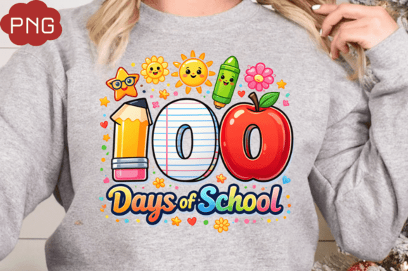 Review: 100 Days of School Svg Retro Graphics