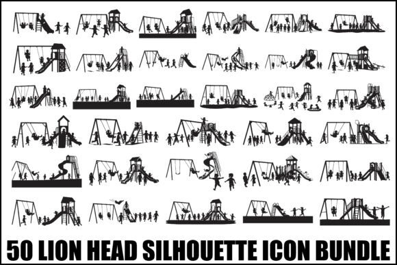 Review: 50 Kids Playground Silhouette Bundle2