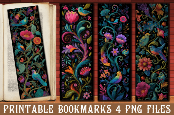 Reviewing the Enchanted Bird and Flower Art Bookmark