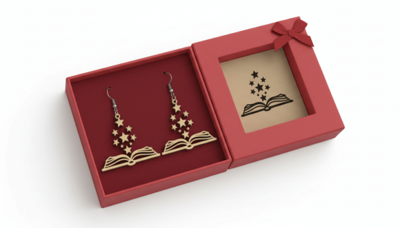 Reviewing the Magic Book Stars Earring Laser Cut
