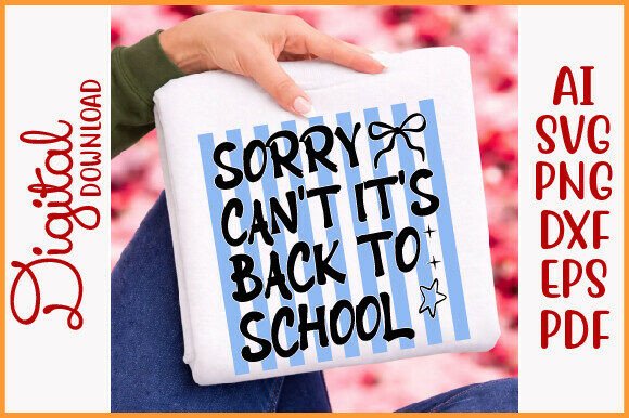 Reviewing the Sorry Can't Back to School Design