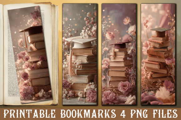Reviewing the Vintage Pink Floral Graduation Bookmark