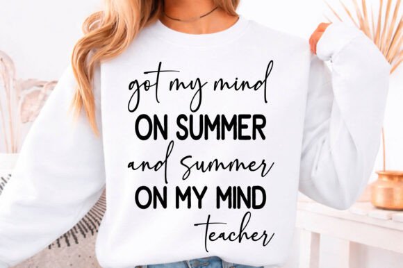 Summer Teacher Graphics for T-Shirt Designs