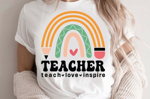 Teacher SVG Review: Graphics for T-Shirt Designs