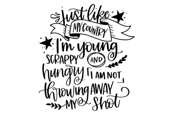 Young Scrappy and Hungry Graphics for Crafts